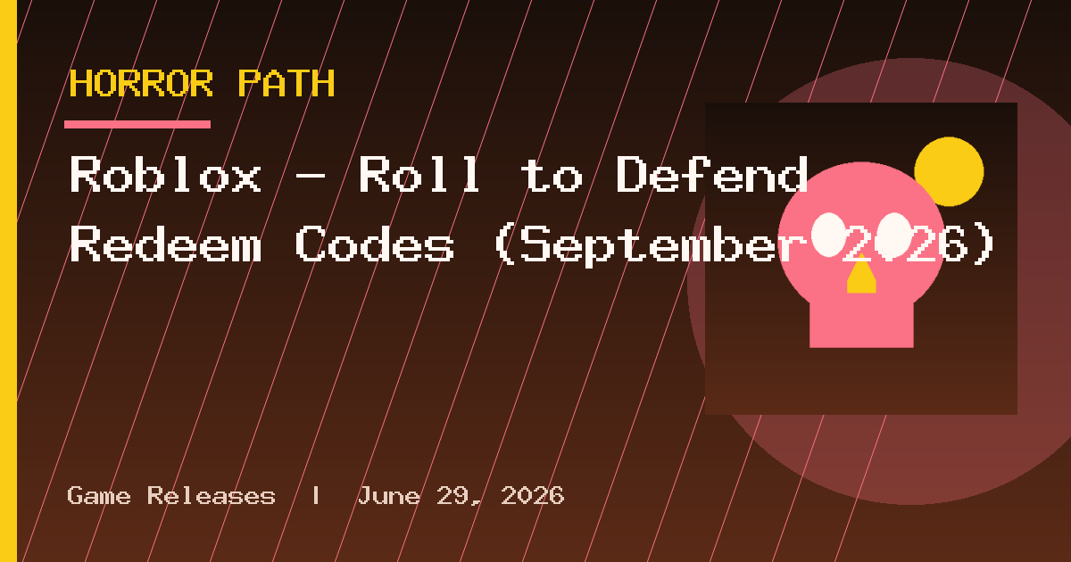 Roblox – Roll to Defend Redeem Codes (September 2026)